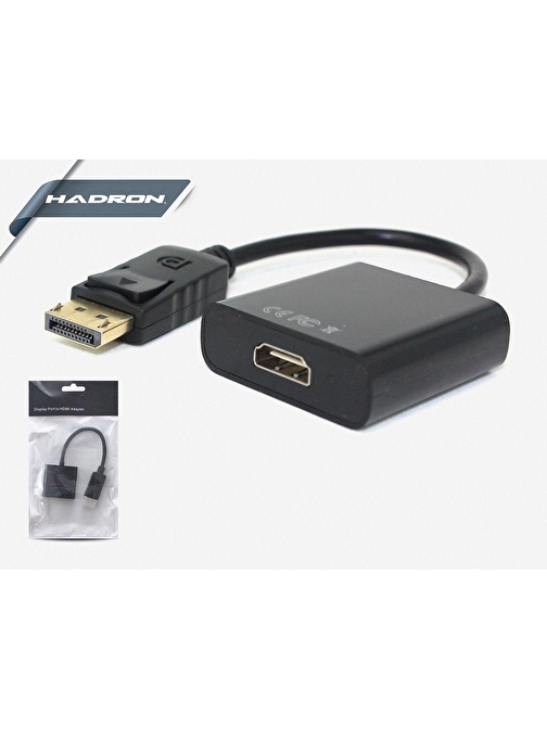 Hadron Gab-DPHDC Dönüştürücü Display To HDMI Kablo 0.30 cm