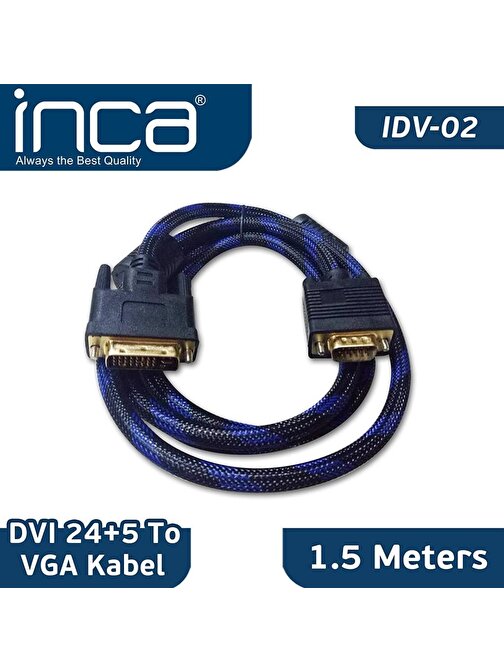 Inca Idv-02 VGA Kablo 1.5 m