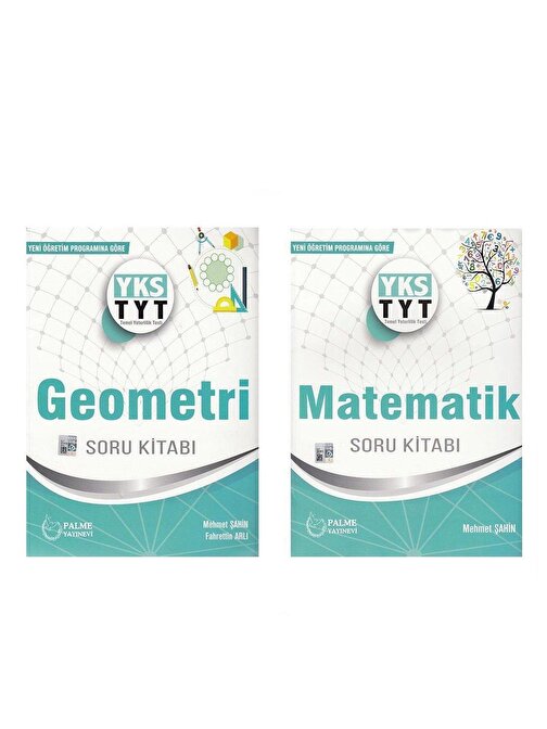 Palme Yayınları TYT Matematik ve Geometri Soru Bankası Seti 2 Kitap