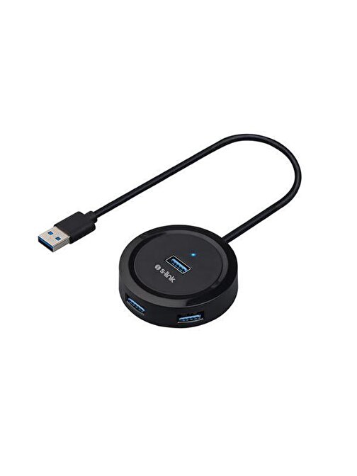 S-link SW-U300 4 Portlu USB 3.0 Dahili Kablolu Type-C USB Çoğaltıcı