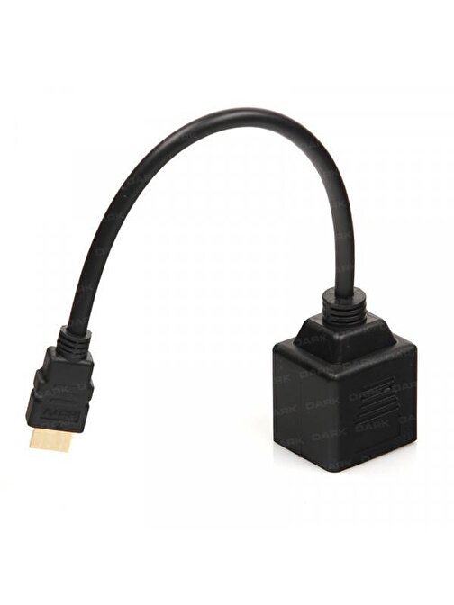 Dark Dk-Hd-Amx2F 4 Portlu Dahili Kablolu USB Çoğaltıcı Siyah