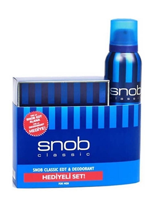 Snob Clasic Bay Kofre 100 ml+150 ml Parfüm Setleri