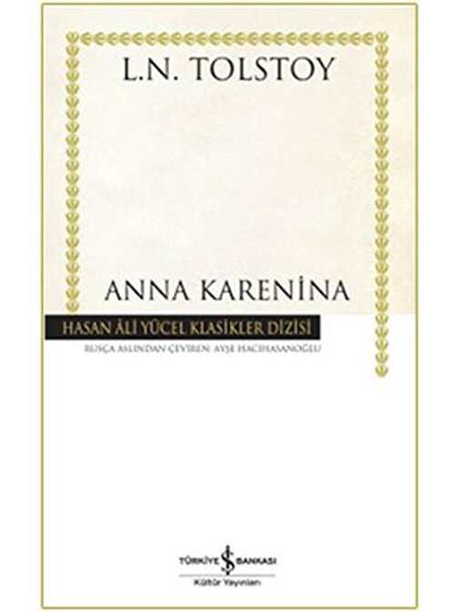 İş Bankası Kültür Yayınları Anna Karenina - Tolstoy
