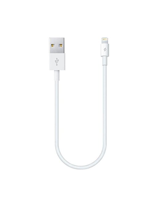 TTEC Apple 2DK7512B Mini Lightning Şarj Data Kablosu 30 cm Beyaz