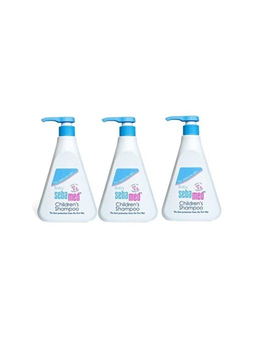 Sebamed Baby Günlük Kullanım İçin Bebek Şampuanı 3 Adet 500 ml