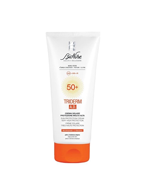 Bıonıke Triderm A.D. Sun Protection Cream 50+ 200 ml