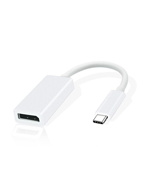 Type C Usb 3.1 To 4K Display Port Adaptör 60 Hz