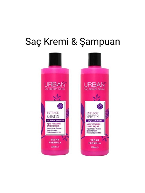 Urban Careintense Keratin Şampuan 2 x 330 ml