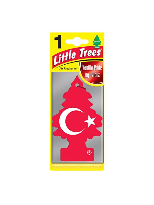 Little Trees Türk Bayrağı Vanilya Aromalı Asma Oto Kokusu