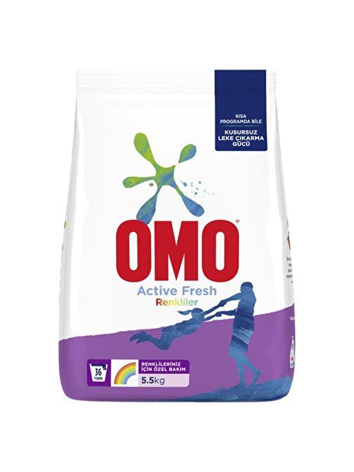 Omo Matik Çamaşır Deterjanı Color 5.5 kg