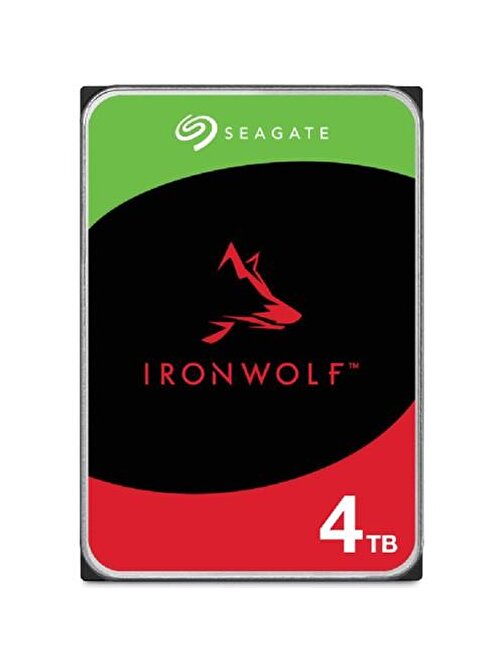 Seagate 4Tb St4000Vn006 Ironwolf 3,5" 256Mb 5400Rpm St4000Vn006 Harddisk