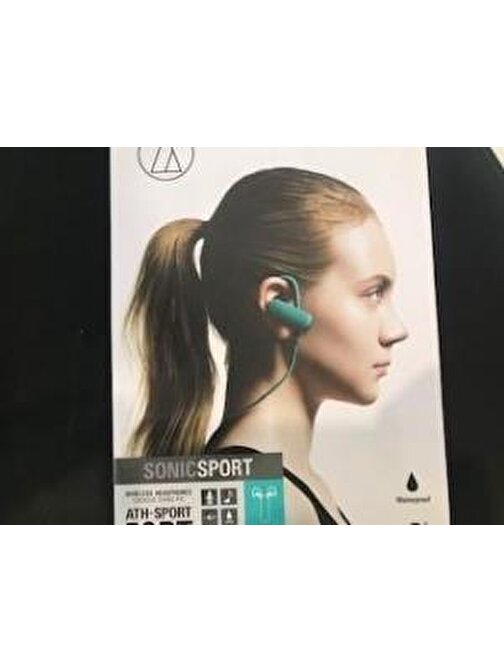Audio-Tecnica Ath-Sport50Bt Kablosuz Silikonlu Kulak İçi Bluetooth Kulaklık Yeşil