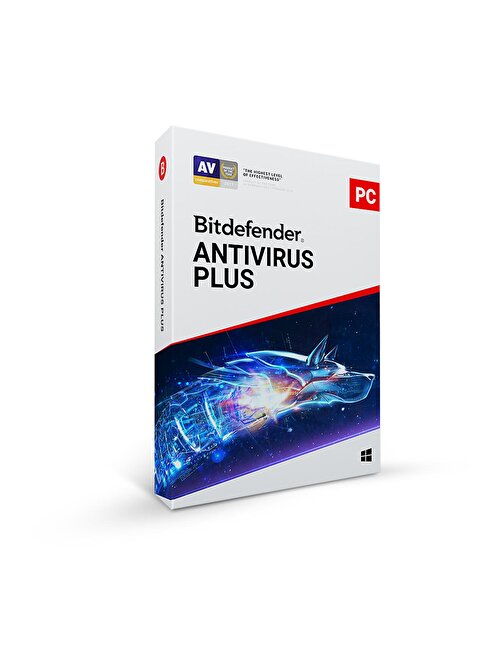 Bitdefender Antivirus Plus - LİSANS - 5 Kullanıcı - 3 Yıl