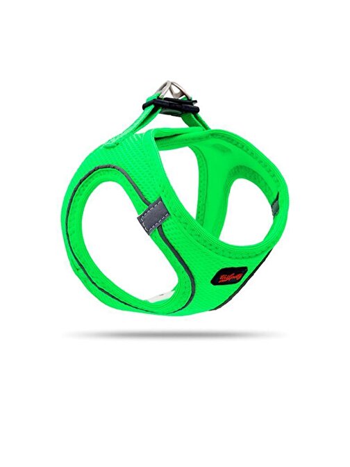 Tailpetz Airmesh Neon Yeşil Göğüs Tasması Xs