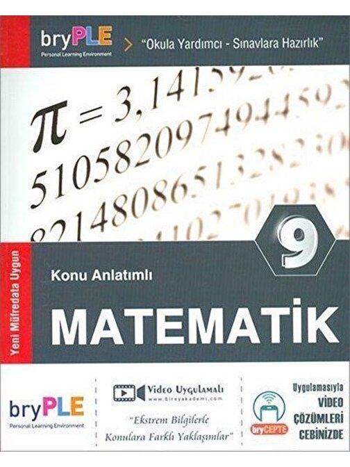 Birey Yayınları 9. Sınıf Konu Anlatımlı Matematik