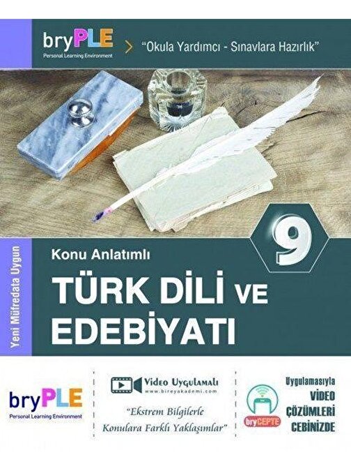 Birey Yayınları 9. Sınıf Konu Anlatımlı Türk Dili ve Edebiyatı