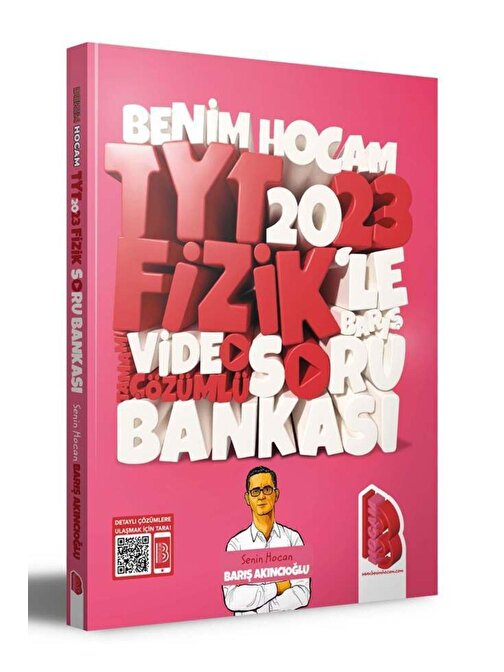 Benim Hocam Yayınları 12. Sınıf TYT Fizik Tamamı Video Çözümlü Soru Bankası