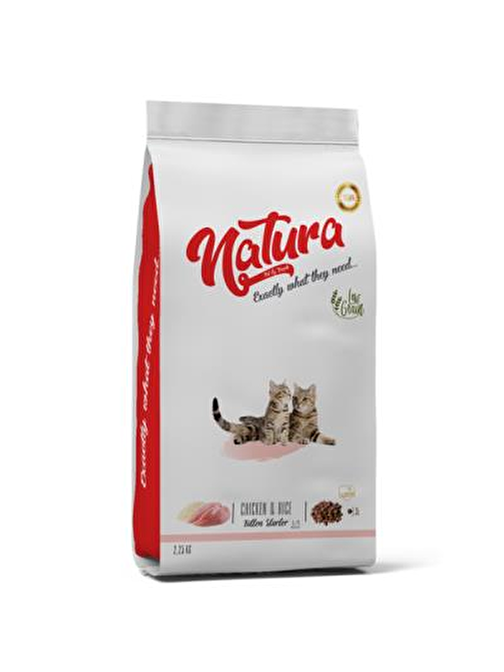 Natura Yavru Mini Starter Tavuklu Kedi Maması 2.25 Kg