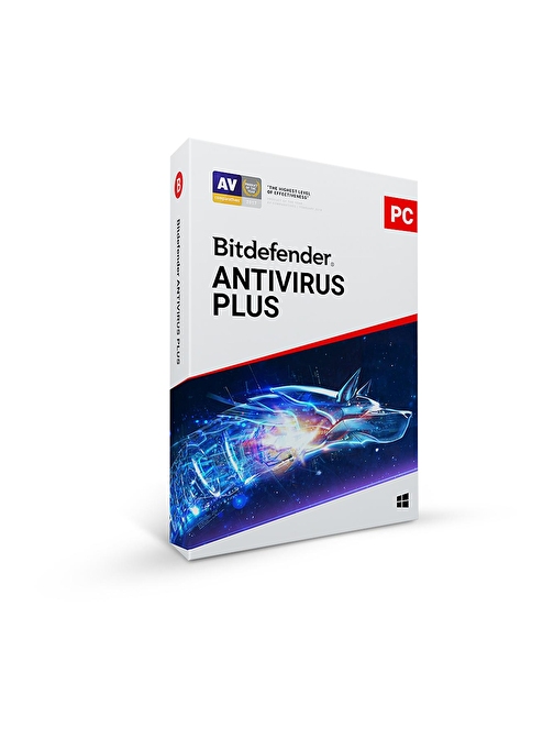 Bitdefender Antivirus Plus - LİSANS - 1 Kullanıcı - 2 Yıl