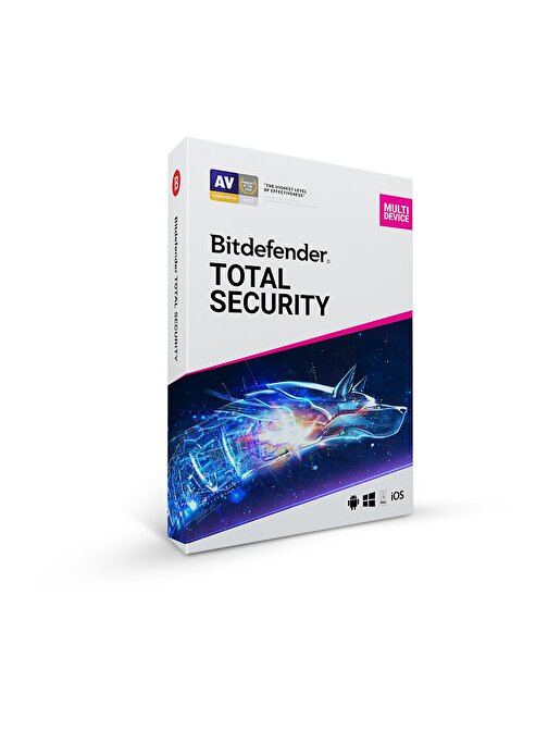 Bitdefender Total Security - LİSANS - 10 Kullanıcı - 1 Yıl