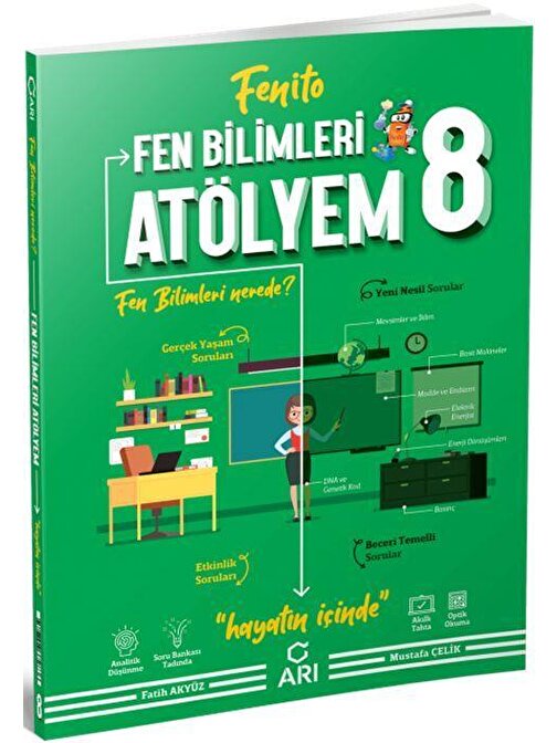 Arı Yayınları 8. Sınıf Fen Bilimleri Atölyem Fenito