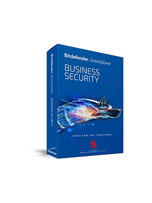 Bitdefender GravityZone Business Security - 21 Kullanıcı - 1 Yıl