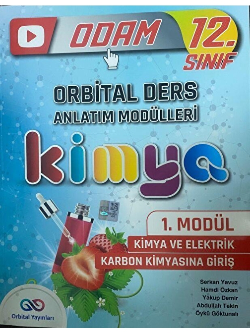 12. Sınıf Kimya Ders Anlatım Modülleri 1. Modül Orbital Yayınları