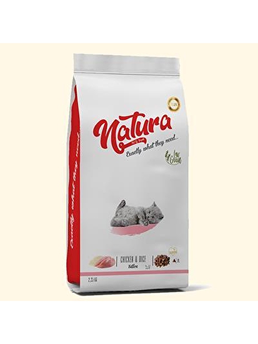 Nature Az Tahıllı Yavru Kedi Maması 2,25 Kg