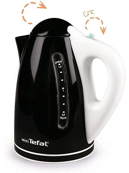 Smoby 310543 Plastik Tefal Oyuncak Kettle Siyah