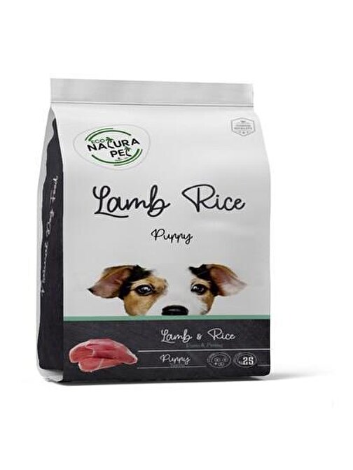 Natura Pet Eco Natura Kuzu Etli Ve Pirinçli Yavru Köpek Maması 1.5 Kg