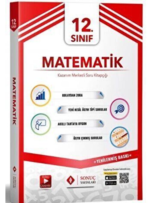 12. Sınıf Matematik Modüler Set Sonuç Yayınları