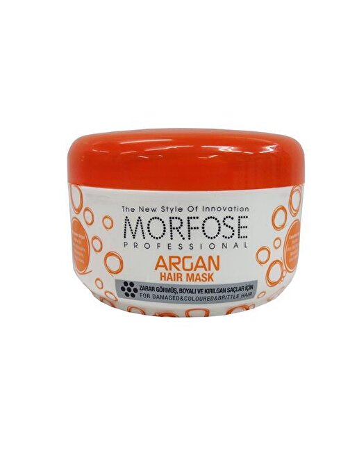 Morfose Argan Yağı İçeren Nemlendirici Etkili Saç Maskesi 500 ml