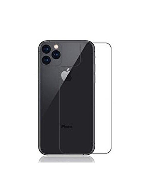 Ecr Apple İphone 11 Pro Max Uyumlu Arka Kırılmaz Esnek Nano Koruyucu