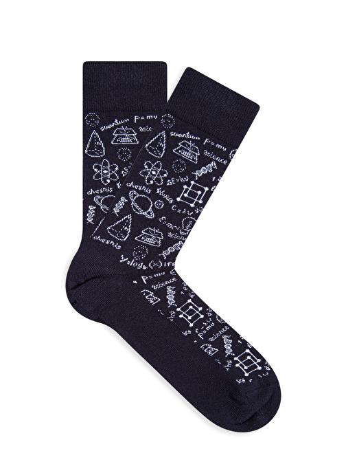 Mavi - Koyu Lacivert Soket Çorap 0910505-33652