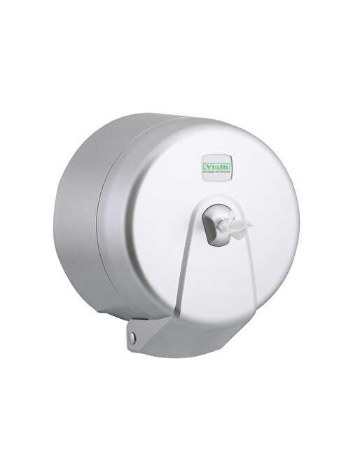 Omnipazar Vialli K3M Gri Mini Cimri İçten Çekme Tuvalet Kağıdı Dispenseri