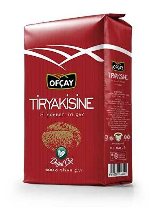 Ofçay Tiryakisine Siyah Dökme Çay 500 gr