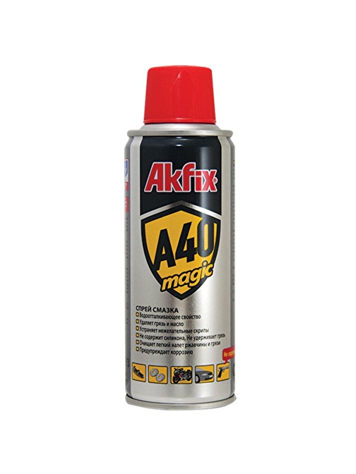 Akfix A40 Pas Önleyici Yağlayıcı Sprey 200 ml