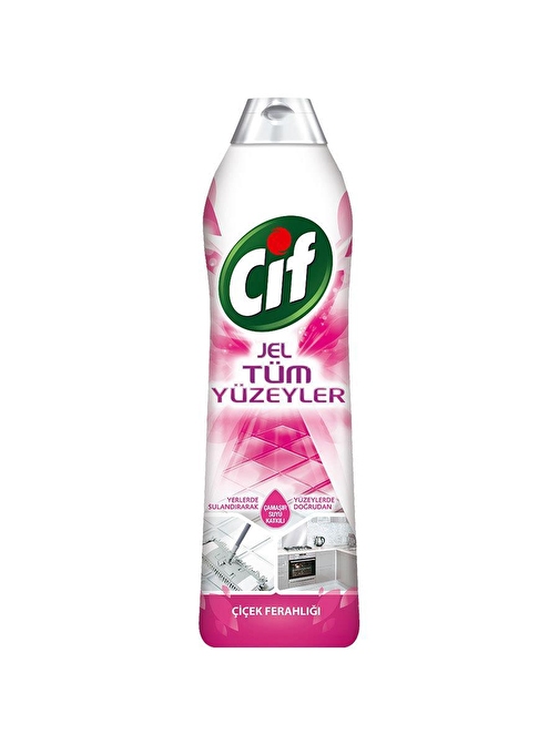 Cif Jel Tüm Yüzeyler Çiçek Ferahlığı 750 Ml