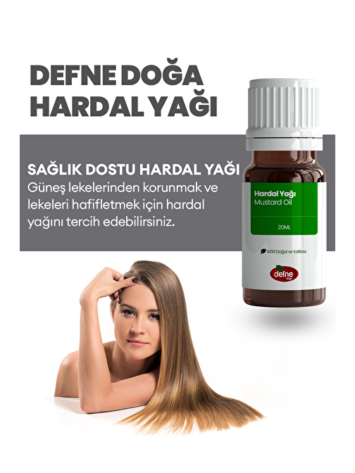 Defne Doğa Hardal Yağı 20 ml