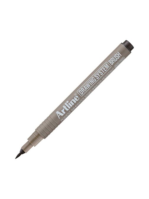 Artline Drawing System Brush Çizim Kalemi Uç:Fırça Siyah Ek-23Fn