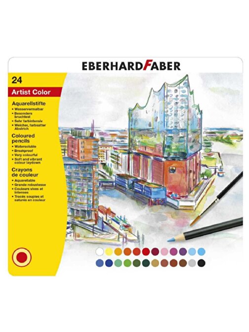 Eberhard Faber Artist Color 24'lü Sulu Boya Seti EF-516025