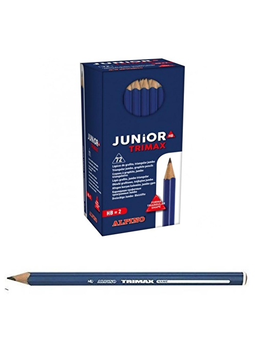 Alpino Junior Trimax Üçgen Jumbo Kurşun Kalem JU-014