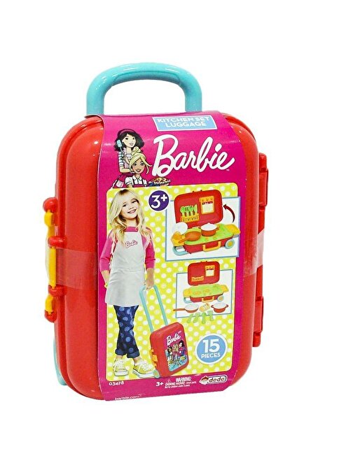 Dede Barbie Mutfak Seti Bavulum