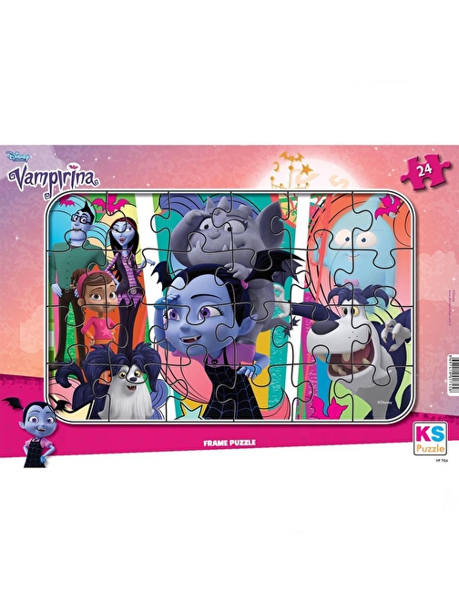 Ks Oyuncak Vampirina 24 Parça Frame Puzzle