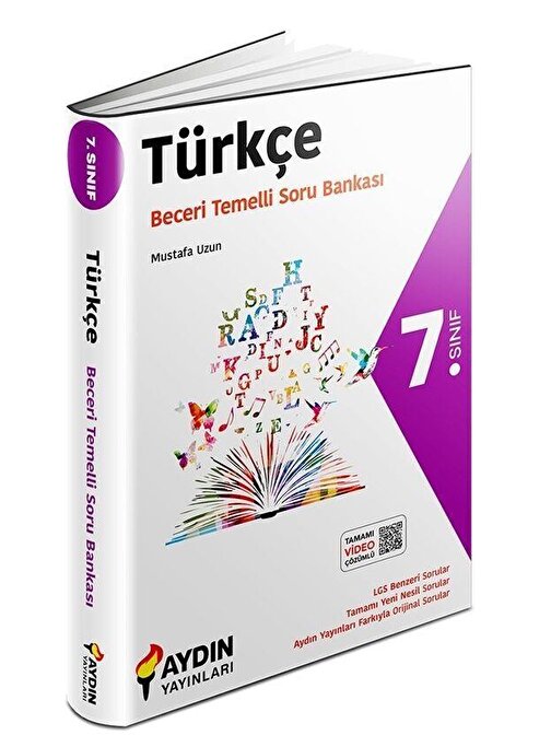 Aydın Yayınları 7. Sınıf Türkçe Beceri Temelli Soru Bankası