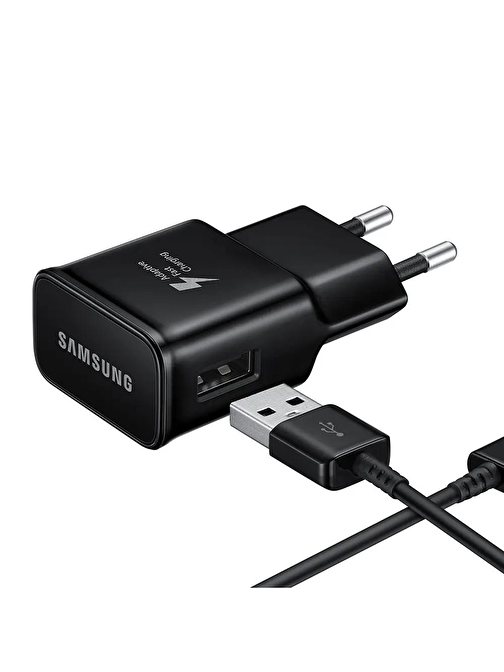 Samsung TA20 Adaptec Fast Charge. Hızlı Seyahat Şarjı Type-C Siyah (Samsung Türkiye Garantilidir)