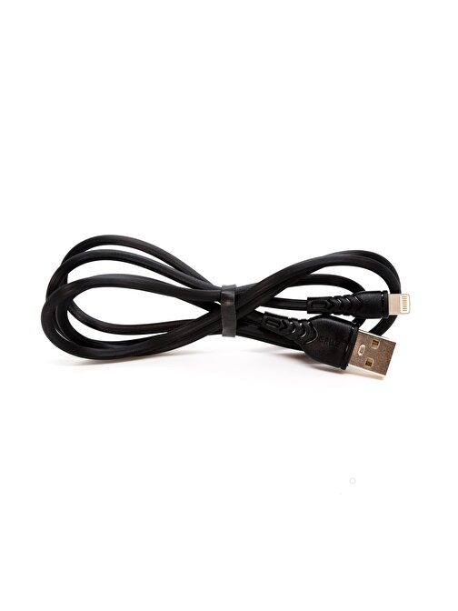 Winex Apple CA60 3A USB-A to Lightning Hızlı Şarj Data Kablosu Siyah