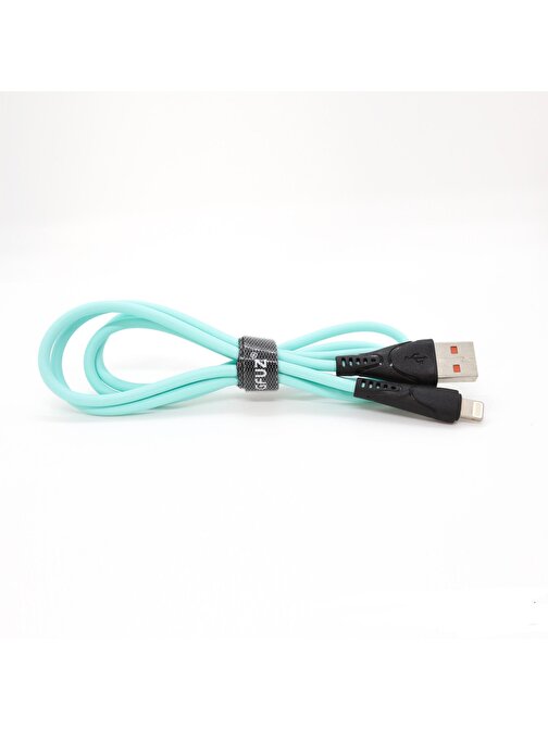 Winex Apple CA30 2.4A USB to Lightning Hızlı Şarj Data Kablosu 1 m Mavi