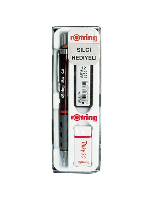 Rotring Tikky Bordo 0.5 mm Okul Seti Versatil Kalem RO-KK0.7 mm-05