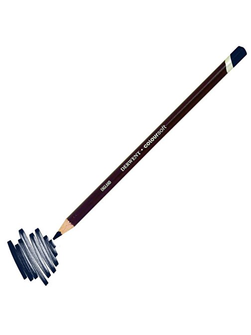 Derwent C310 Coloursoft Pencil Yumuşak Kuru Boya Kalemi Tekli Prusya Mavisi
